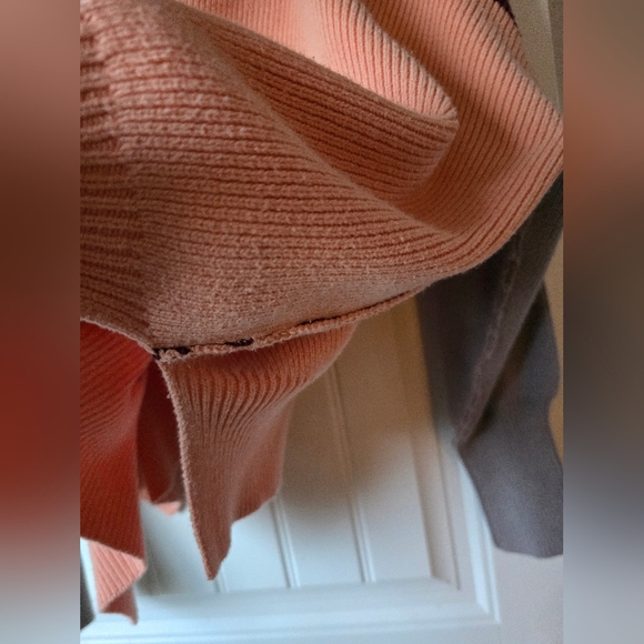 Free People Easy Street Oversized Colorblock Sweater XS - Picture 13 of 14